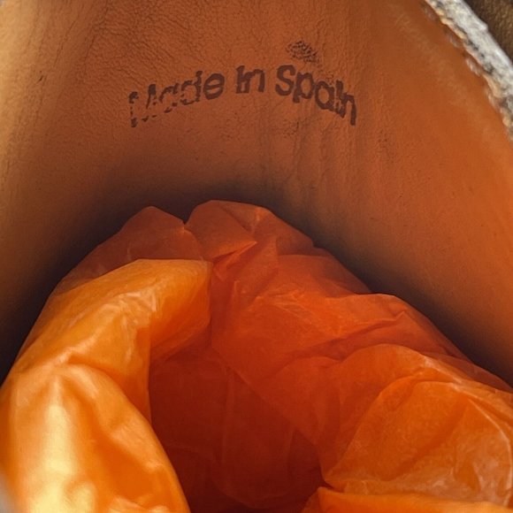 MAGNANNI PEYTON II 'MADE IN SPAIN' CALFSKIN LEATHER CAP TOE BOOT (SIZE 10.5) - Picture 9 of 11